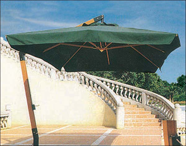 10 x 10 Hanging Umbrella with Base