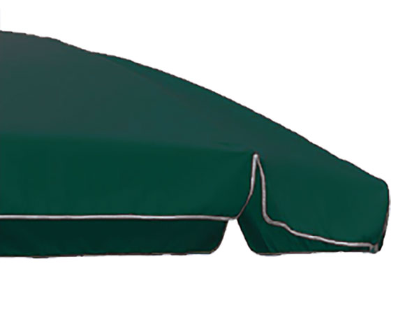 7.5 Octagon Beach Sunbrella Umbrella w/Wood Pole, Pushbutton Lift, and No Tilt