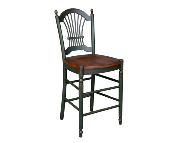 Vintage Sheaf Back Pub Chair