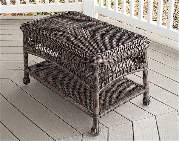 Wicker Sands Rectangle Coffee Table