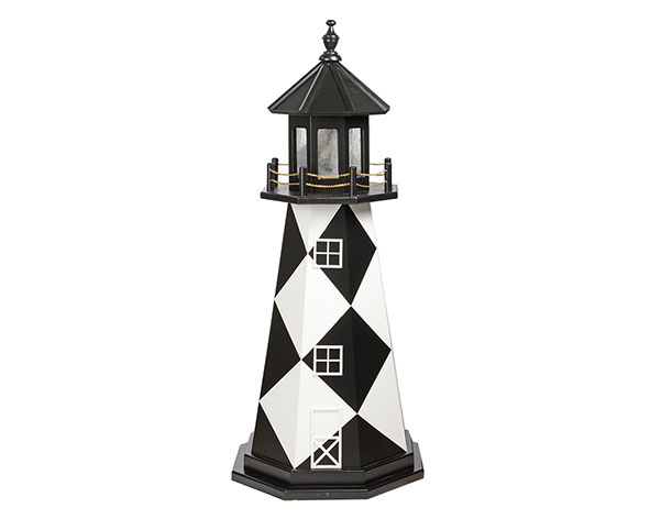 Wooden Cape Lookout Lighthouse Replica 