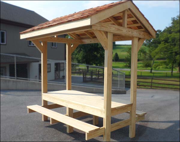 Personal Picnic Table Pavilion