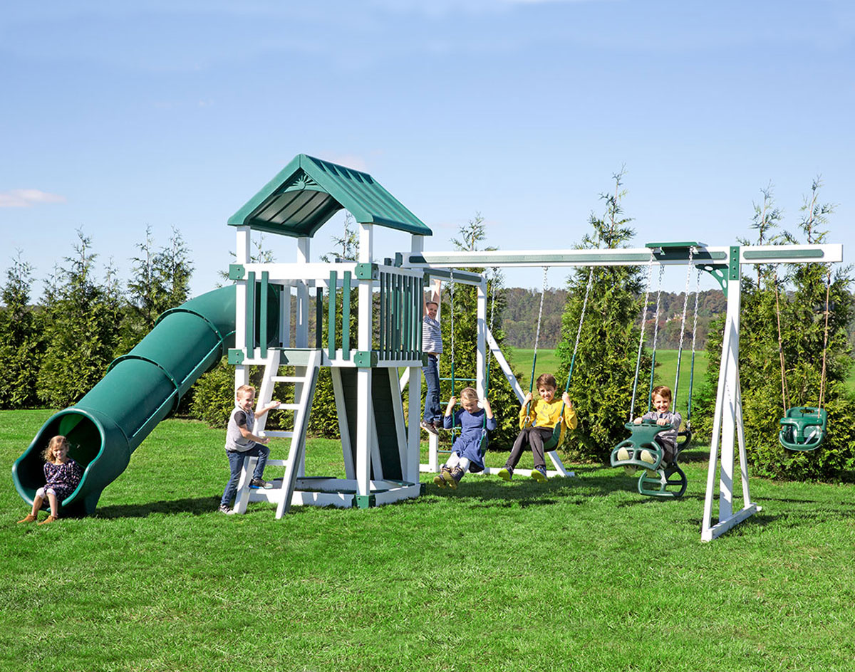 Outdoor shop climbing playset