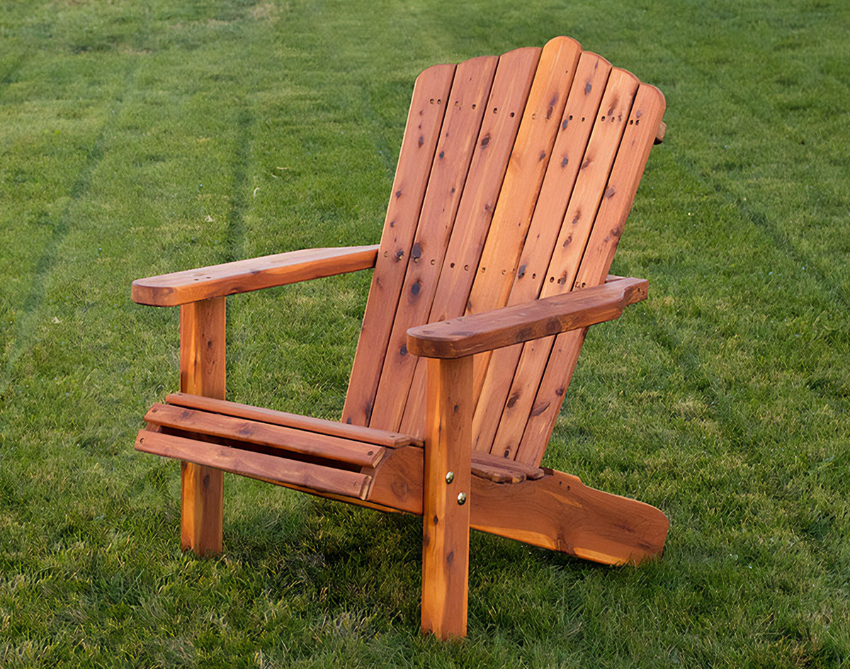 Eastern Red Cedar Adirondack Lounge Chair