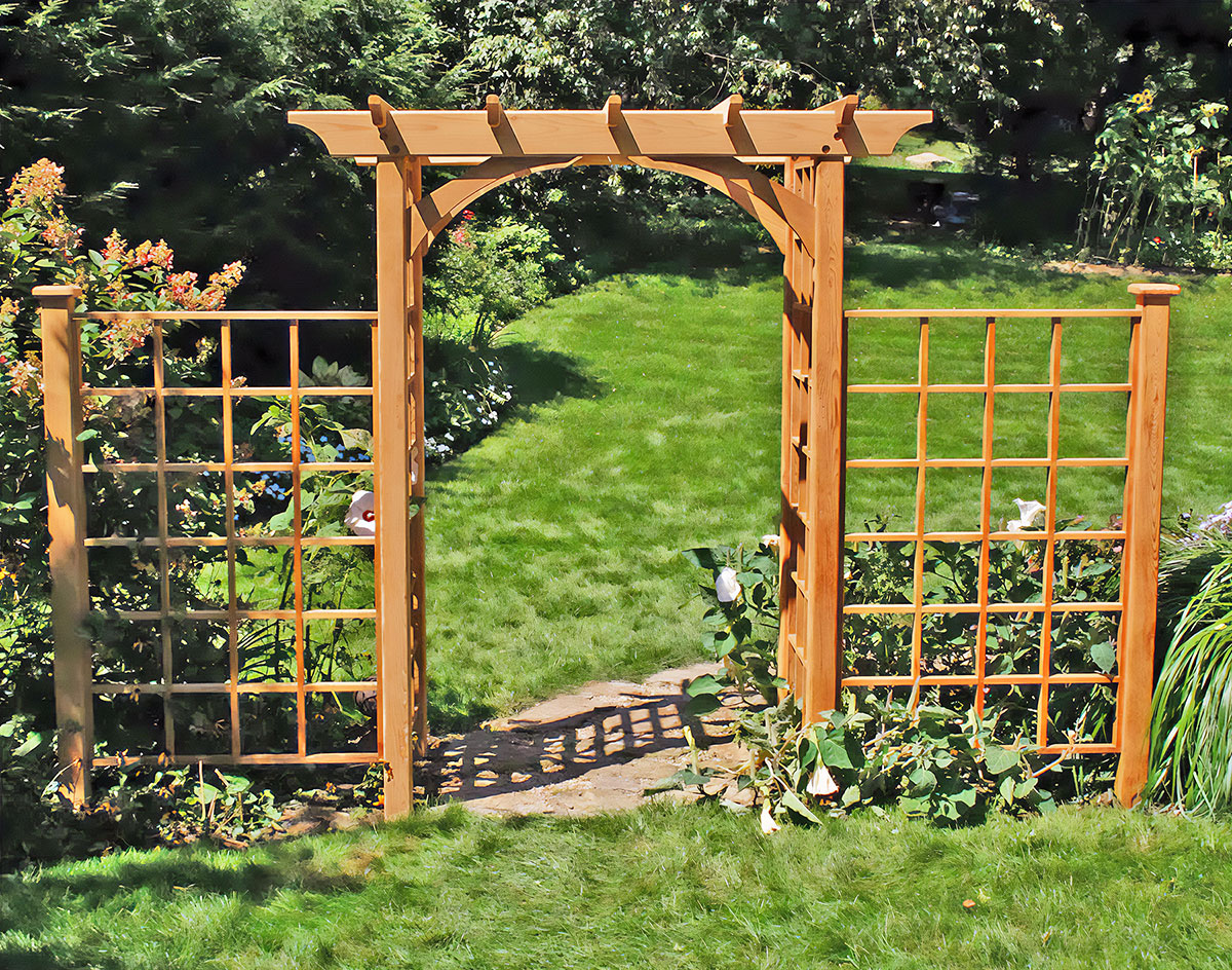 Red Cedar Arbor Wing (Set of 2)