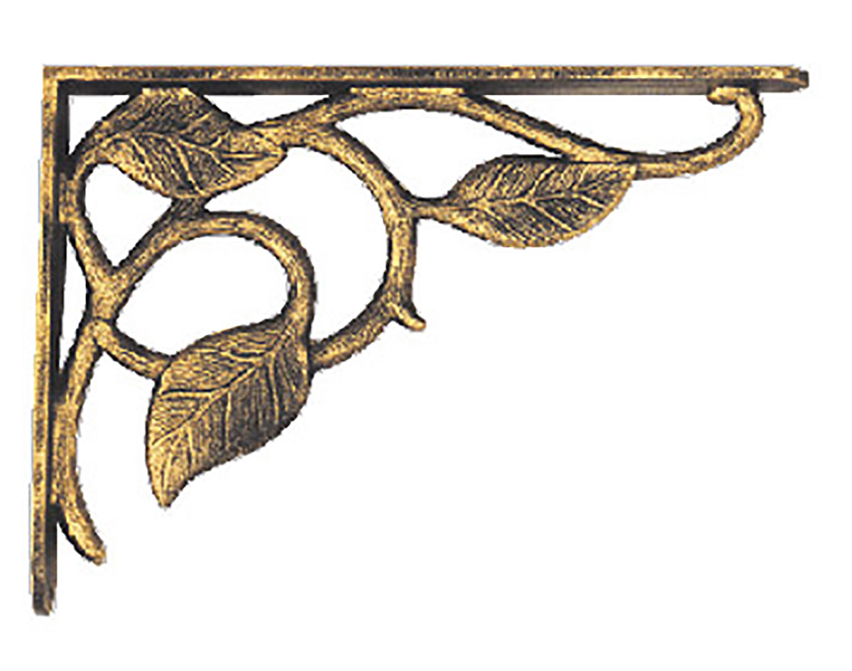 Floral Decorative Mailbox Bracket