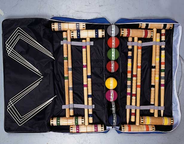 8 Player Croquet Set