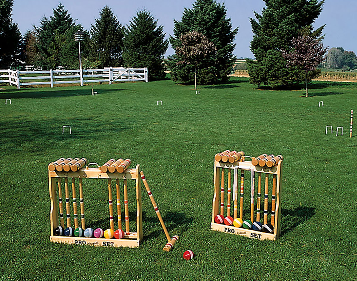 8 Player Croquet Set
