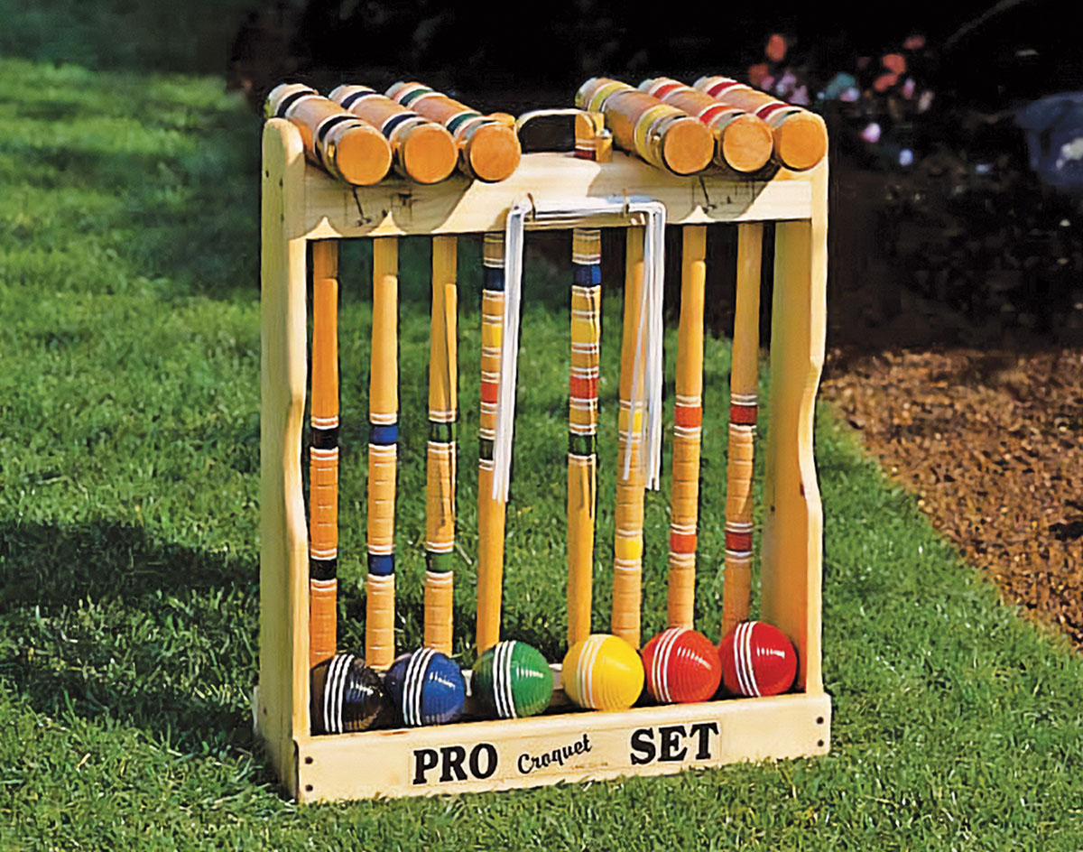 Several Styles Available Premium 6-Player Croquet Set for Adults & Kids 