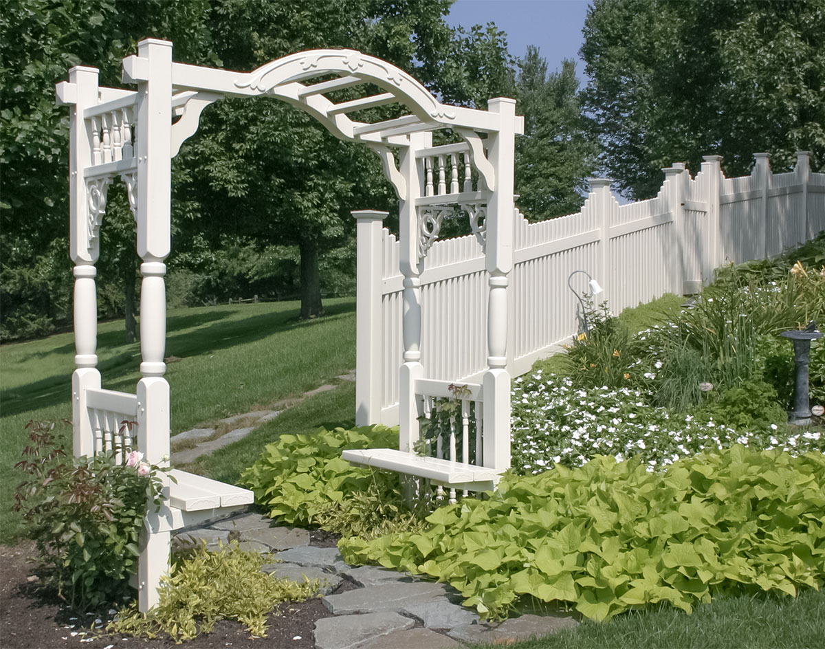 garden arbor entrance