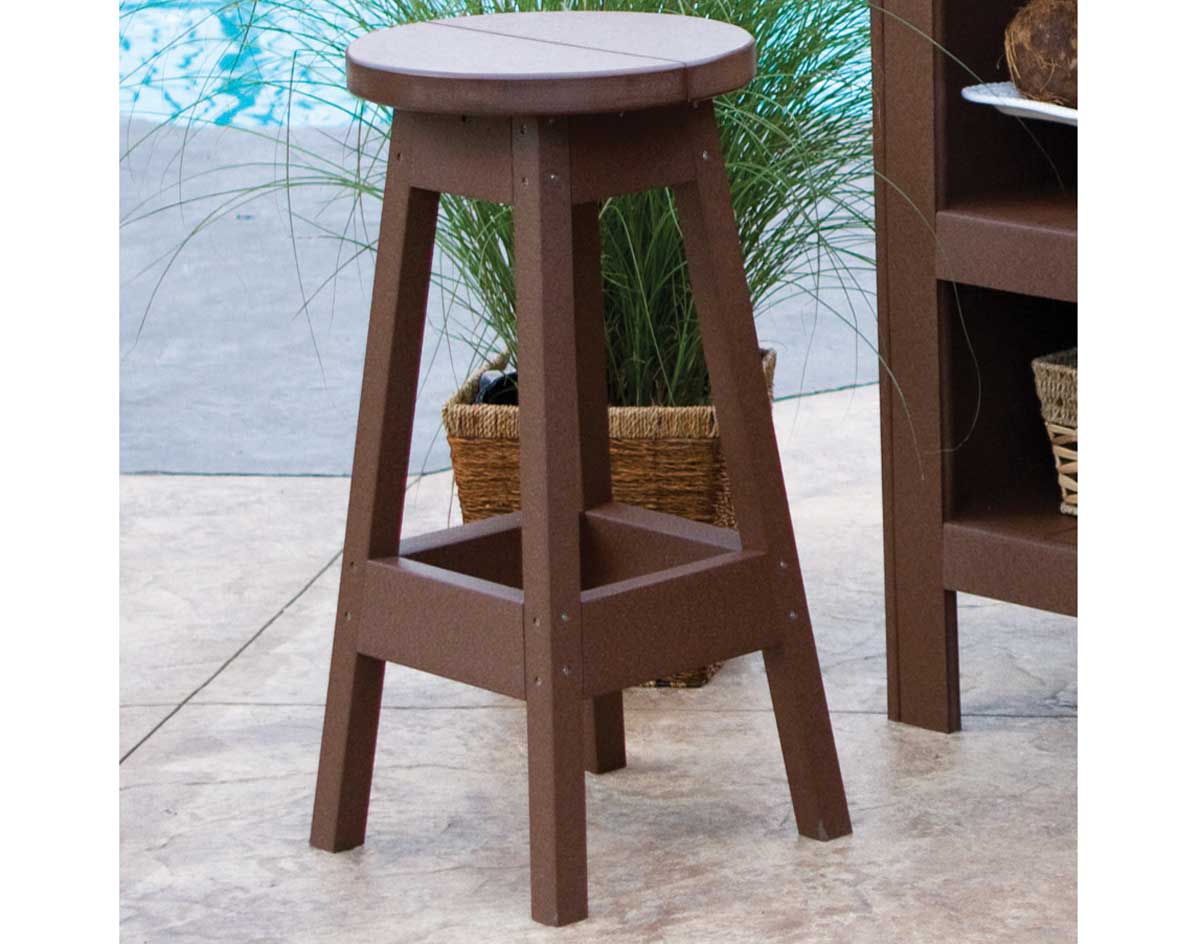 poly lumber outdoor bar stool