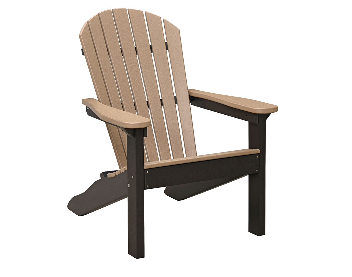 poly lumber comfo-back adirondack chair