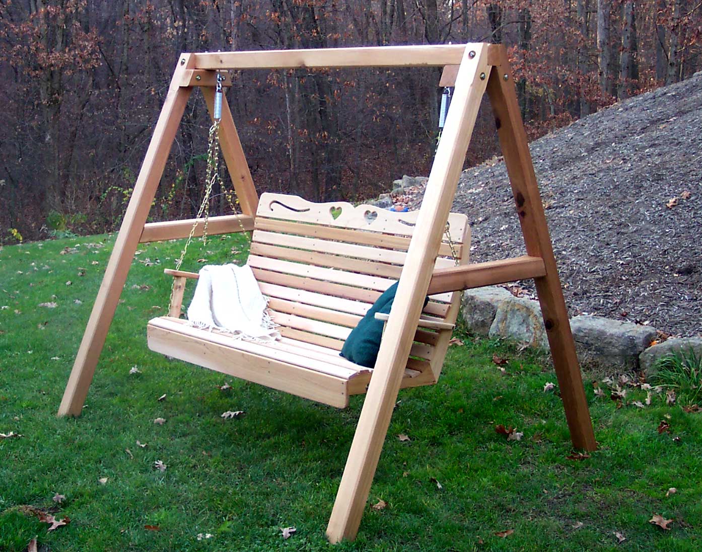 4 x 4 Post Treated Pine A-Frame Swing Stand