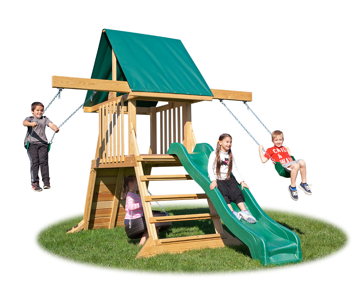 swing climb slide