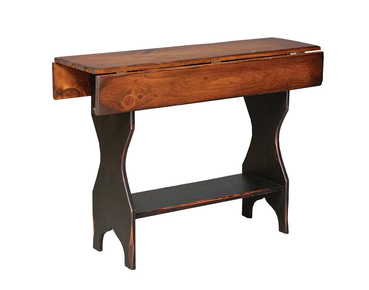 Drop leaf discount console table