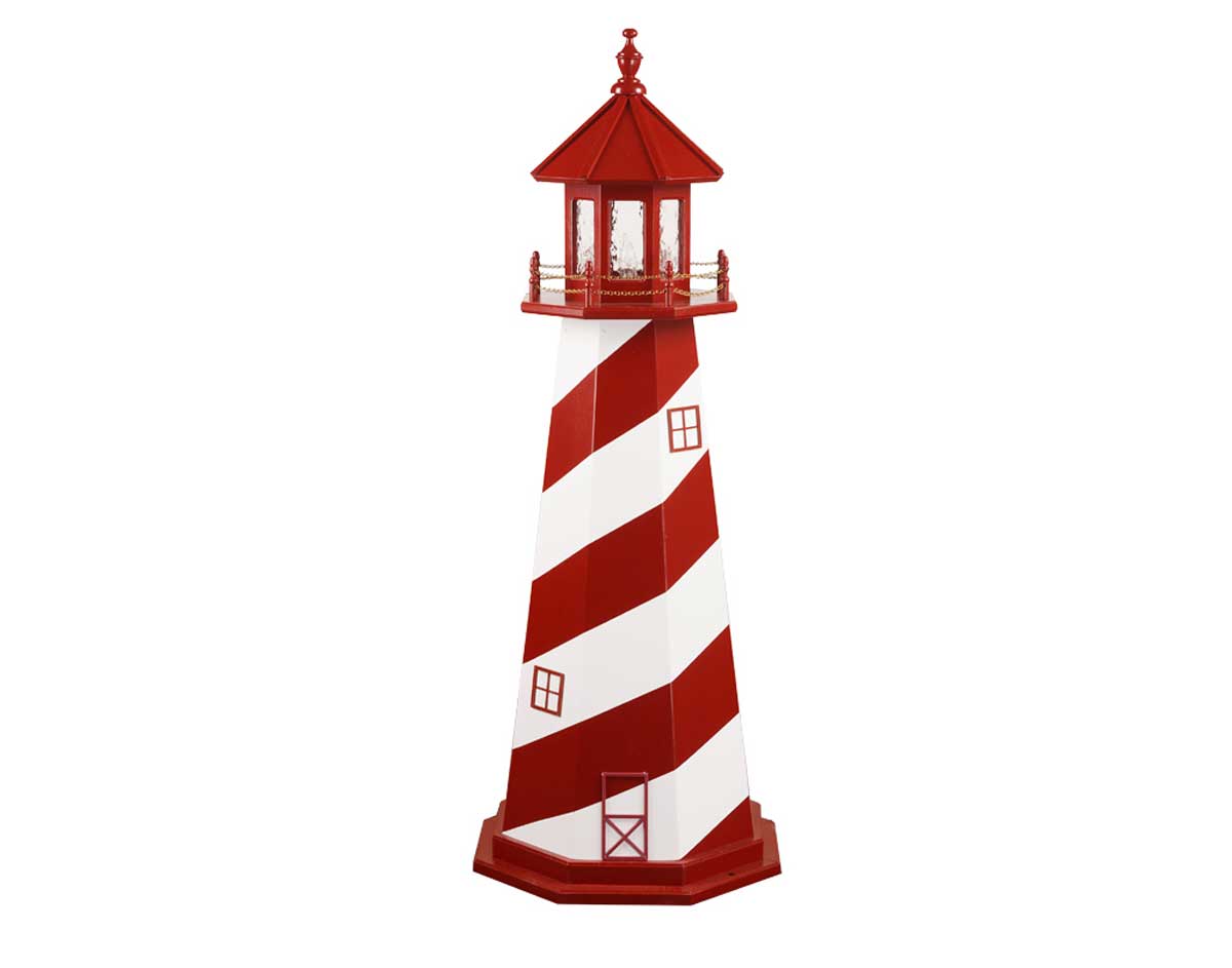 Wooden White Shoal Lighthouse Replica