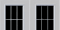 Glass Double Door