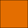Orange Mailbox w/ Ivory Post